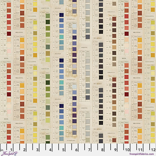 Multi Palettes fabric in Multi by Tim Holtz for FreeSpirit