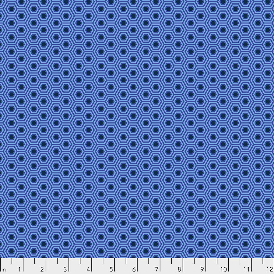 Hexy - Deep Sea Tula Pink True Colors FreeSpirit fabric