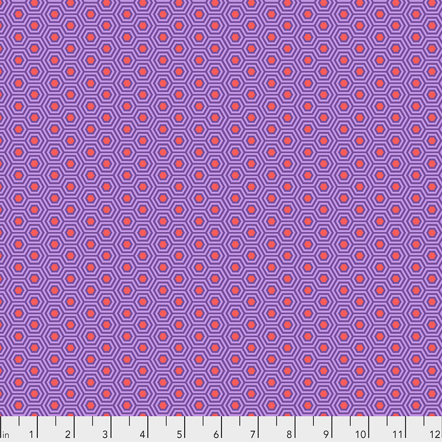 Hexy - Fire Fish Tula Pink True Colors FreeSpirit fabric