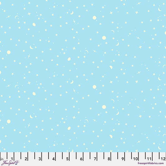 Space Sprinkles - Waterfall Tula Pink True Colors FreeSpirit fabric