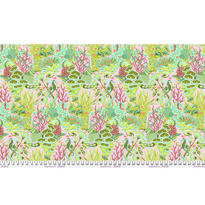 Free Spirit | Tula Pink | Floral Reef | Reef What You Sew | Coralline