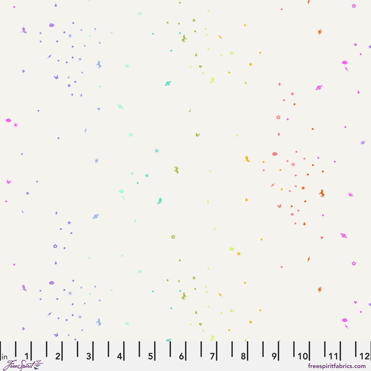 FreeSpirit Fabrics | Legendary | Iconic | Pearl | PWTP290.PEARL | Tula Pink