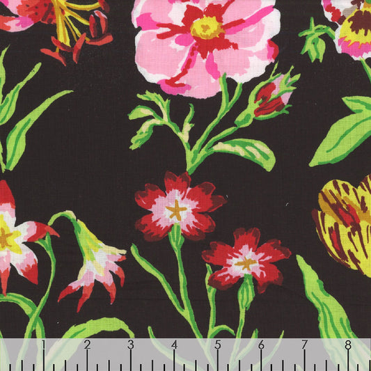 Free Spirit | Kaffe Fassett Collective | Flower Studies | Black