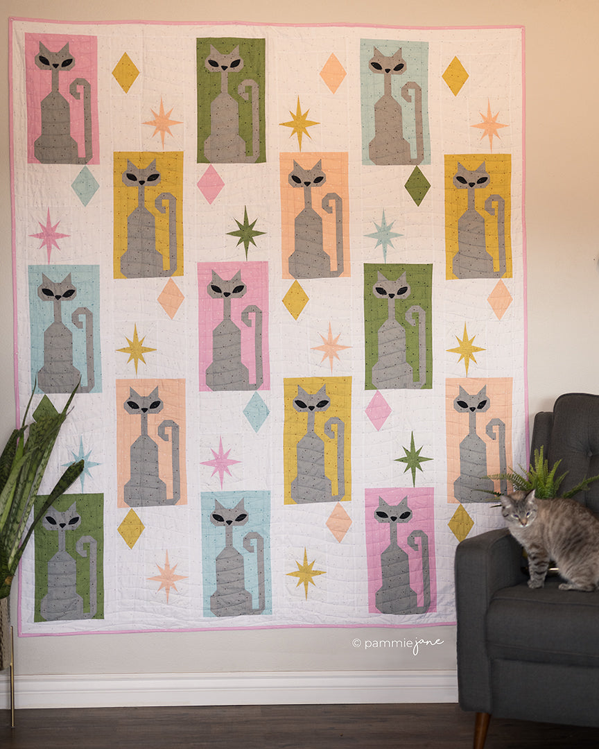 Pawn Springs | Pammie Jane | Quilt Pattern | 74" x 86"