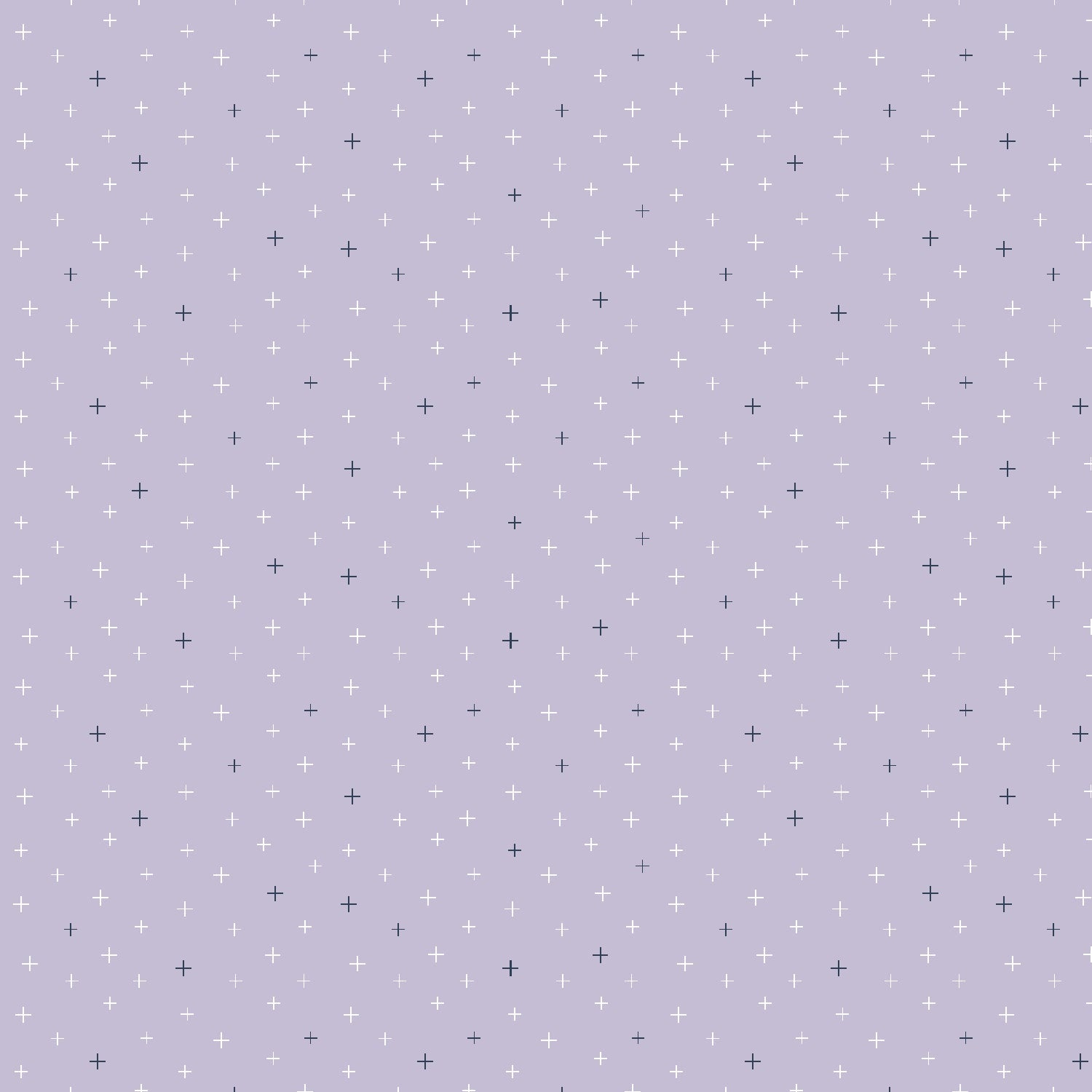 Cotton + Steel | Basics | Be Positive - Lavender Haze