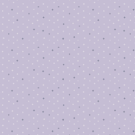 Cotton + Steel | Basics | Be Positive - Lavender Haze