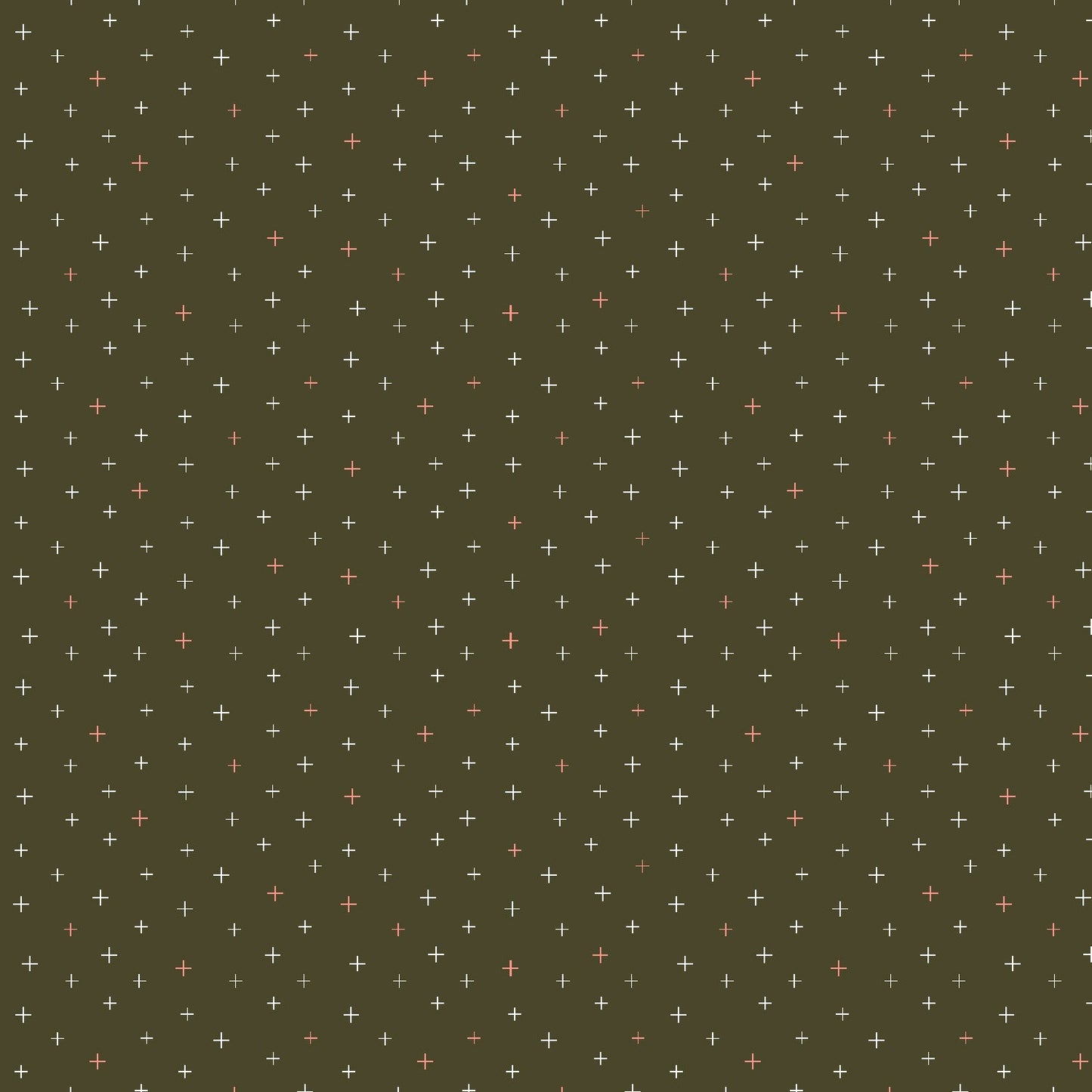 Cotton + Steel | Basics | Be Positive - Moss