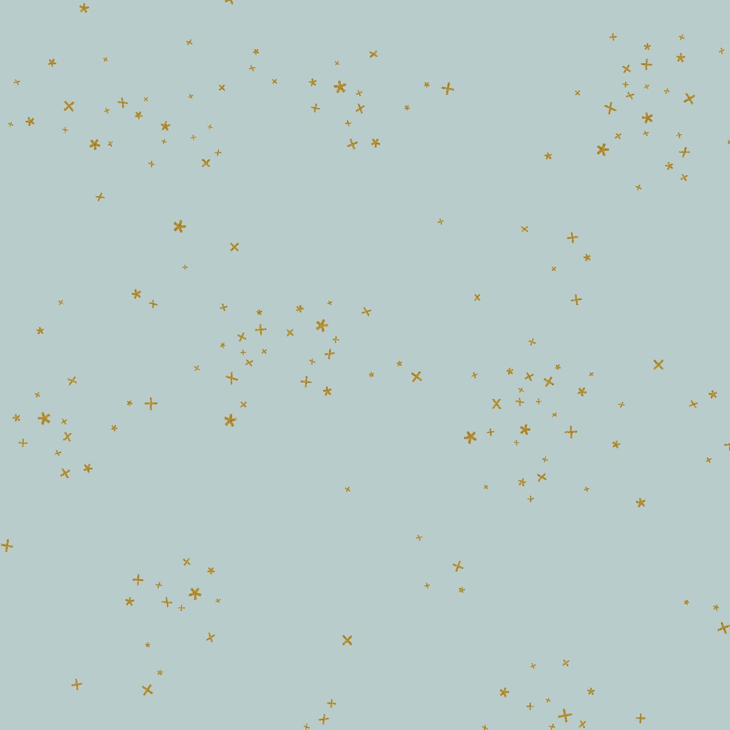 Cotton + Steel | Basics | Freckles - Ice Blue Metallic