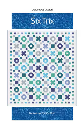 Quilt Boss Design | SIX TRIX | QBOSS-6193