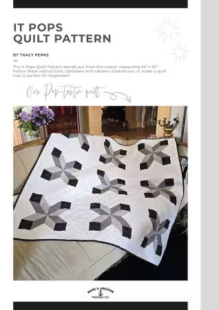 Rope And Anchor Trading Co Limited | IT POPS QUILT PATTERN | RAA0043