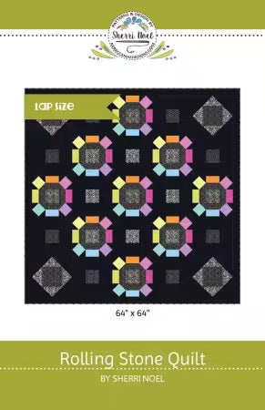 Rebecca Mae Designs | ROLLING STONE QUILT PATTERN | RMD134