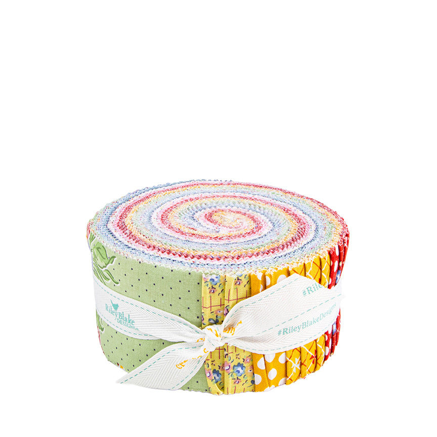 Dear Sweethearts 2.5 Inch Rolie Polie, 40 Pcs. by Riley Blake Designs