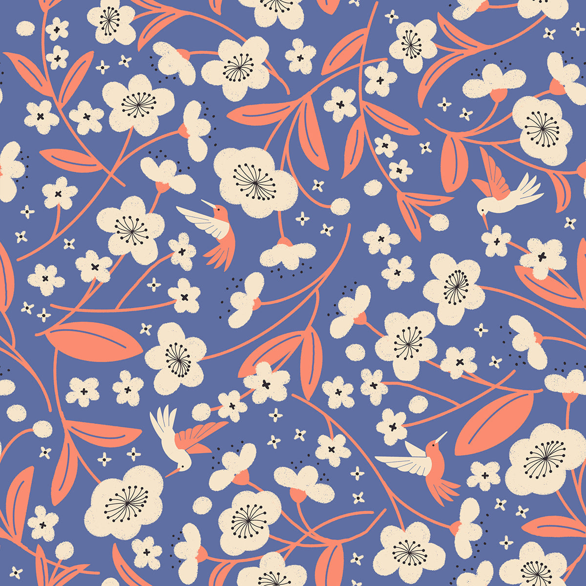 Ruby Star Society Persimmon | Persimmon Blossoms | Twilight | RS1121 14