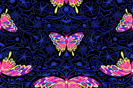 Ruby Star Society | Sarah Watts | Glow Garden | Morning Moth | Black