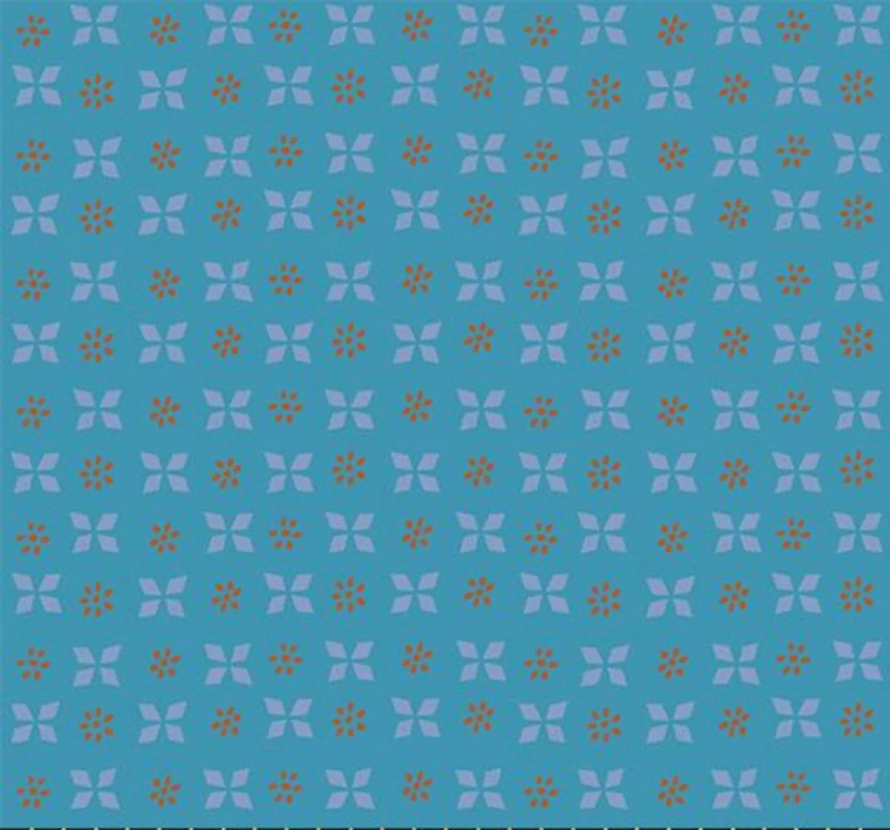 Ruby Star | Sugar Maple | Alexia Abegg | Block Print | Vintage Blue