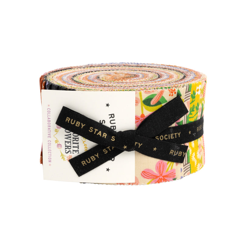 Ruby Star | Favorite Flowers | Jelly Roll | 40PC