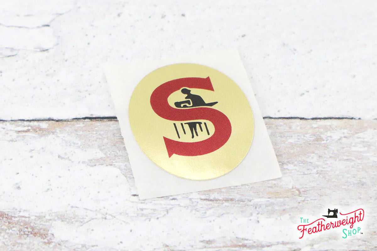 Badge for White Featherweight| Singer Featherweight