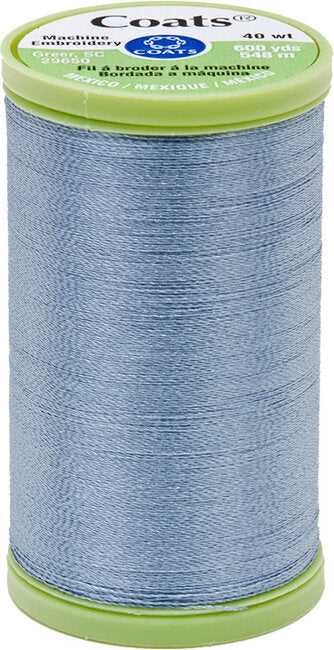 Coats & Clark | Machine Embroidery Thread | 40wt 100% Trilabal Polyester | 600yds