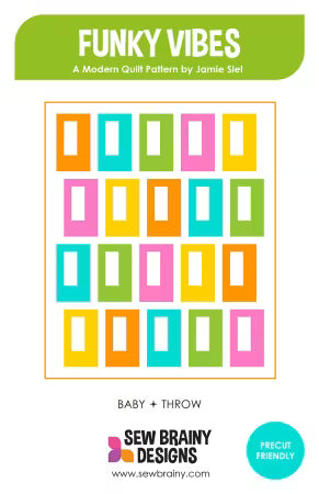 Jamie Siel | FUNKY VIBES | SBD-121 | Quilt Pattern