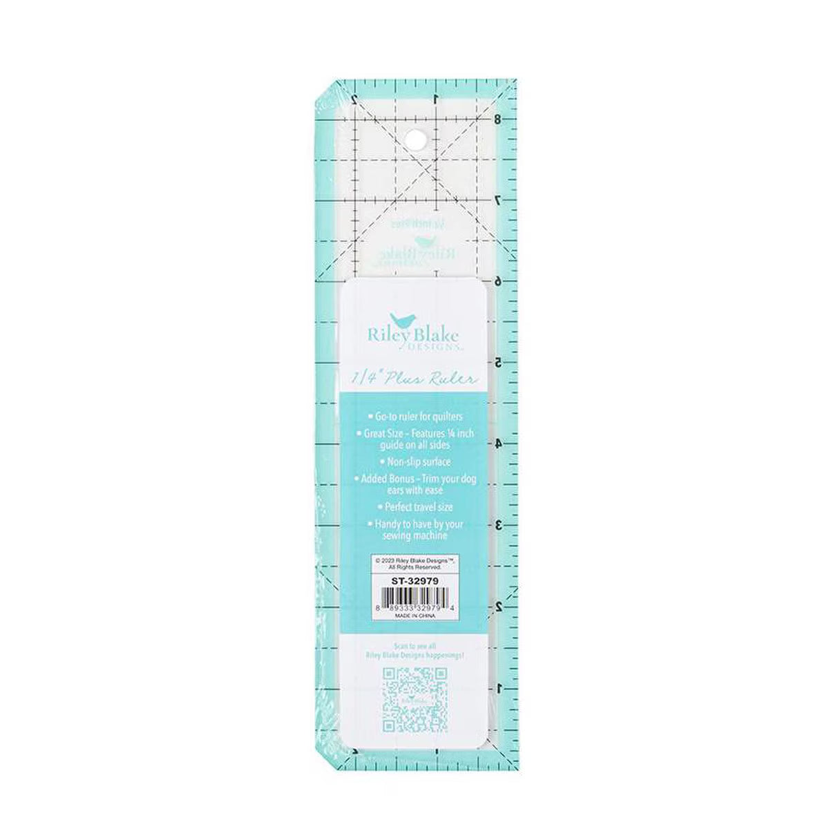 Riley Blake Designs | Quilty Tools™ 1/4 Inch Plus Ruler