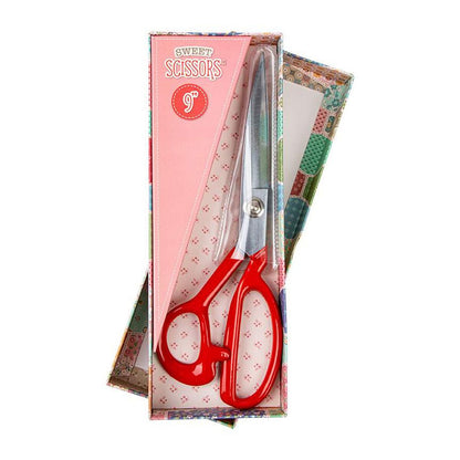Riley Blake | Lori Holt | Sweet Scissors | Cayenne Red