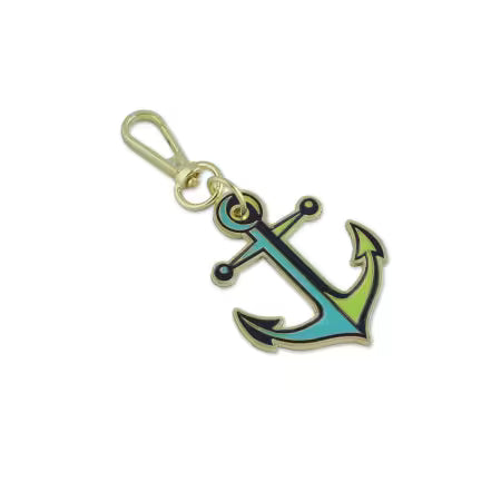 Anchors Aweigh Marine Bag Charm - Checker item STS344