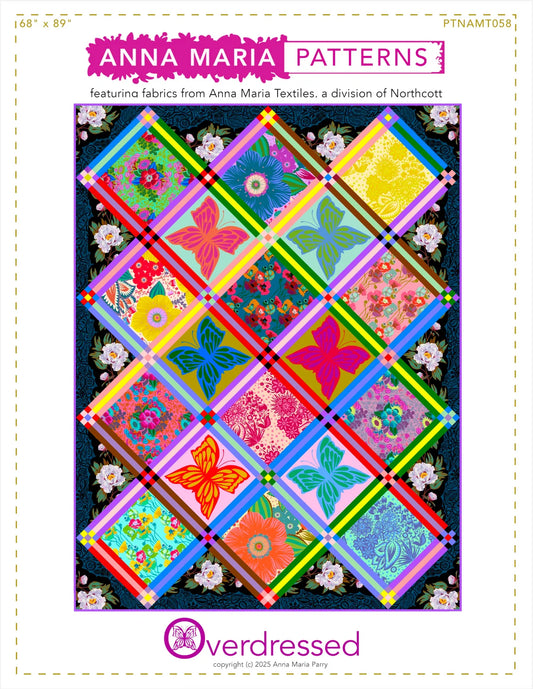 Quilt Pattern | Overdressed | Anna Maria Patterns | Anna Maria Parry