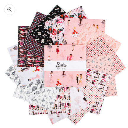 Riley Blake | Barbie Vintage | 10" Layer Cake