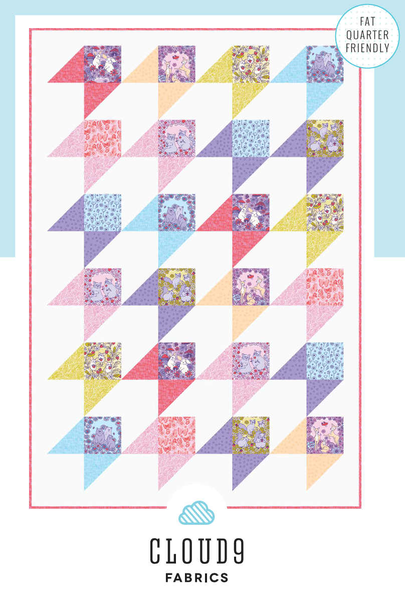 Free Pattern | Cloud9 | This-A-Way II Quilt