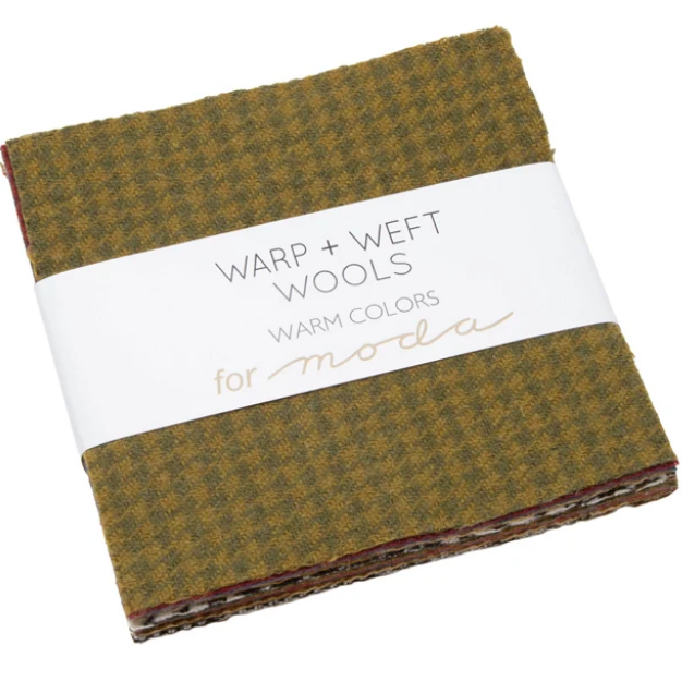 Moda | Warp + Weft | Warm Colors | Charm Pack