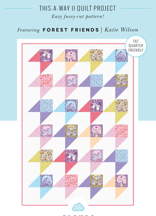 Free Pattern | Cloud 9 | This-A-Way II Quilt | Quilt Pattern