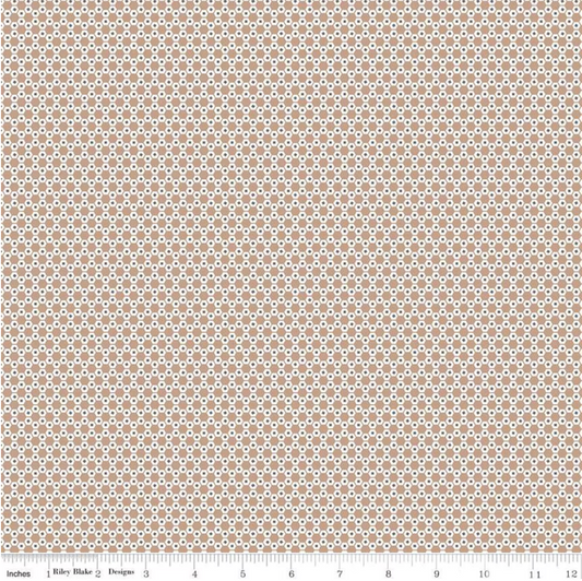 Lori Holt | Stitch Hexy | Nutmeg