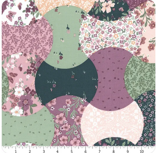 Riley Blake | Buds & Butterflies | Cheater Print | Multi | Cayla Naylor