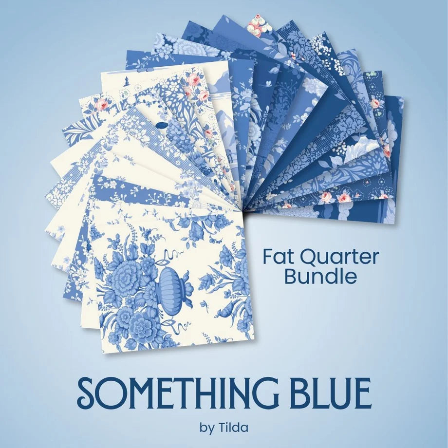 Tilda | Something Blue | Fat Quarter Bundle (10) | Light