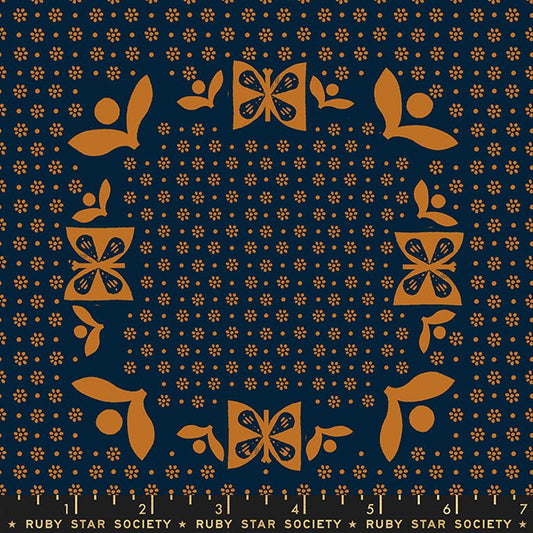 Ruby Star Society | Sugar Maple | Alexia Abegg Tablecloth Navy