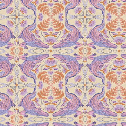 Paintbrush Studio | Everglade | Tiled Alligator | Purple