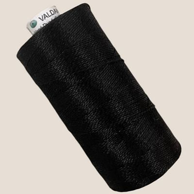 Valdani 12wt Perle Cotton 300m - Black - Brewer item VTS12-1