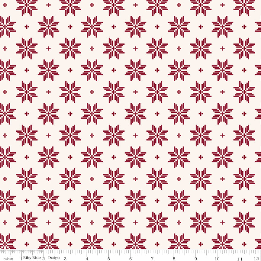 Riley Blake | Foxglove | 107/108" Wide Back Stars | Cream | WB18088-CREAM
