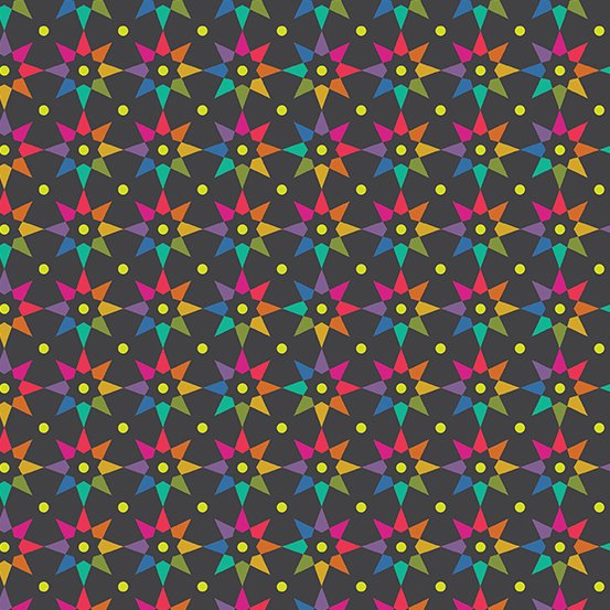 Andover | Alison Glass | Art Theory | Rainbow Star | Night