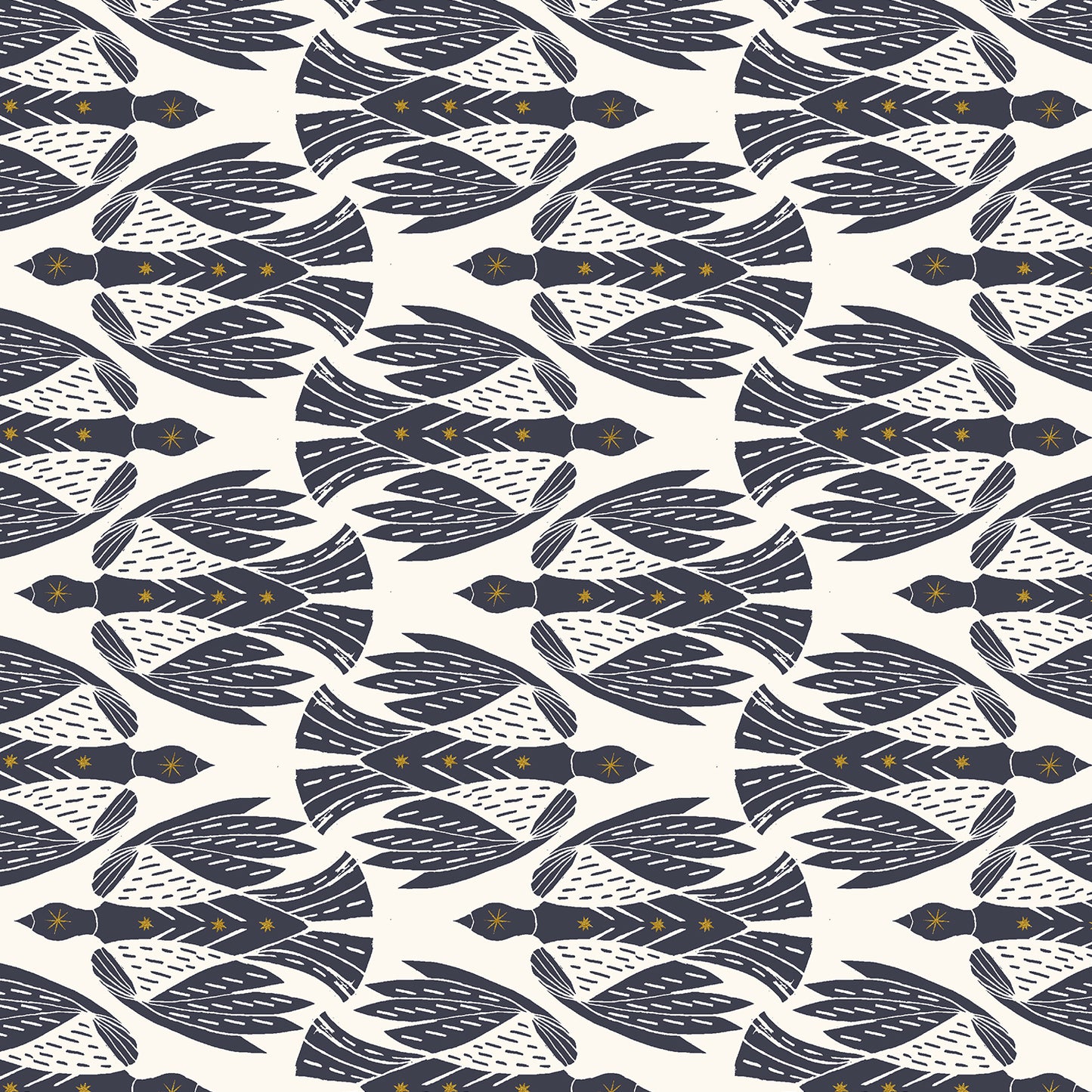 Cotton + Steel | Ash Cascade | Twin Hills | Flight | Fly by Night | AC500-FB4M