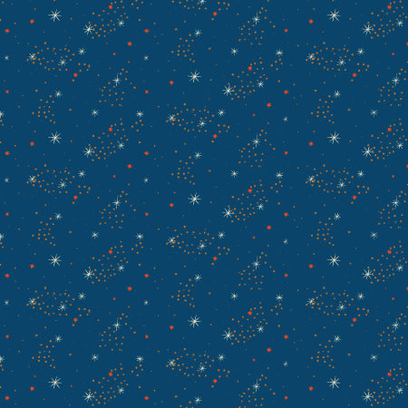 Cotton + Steel | Riverbank | Spark | Sapphire