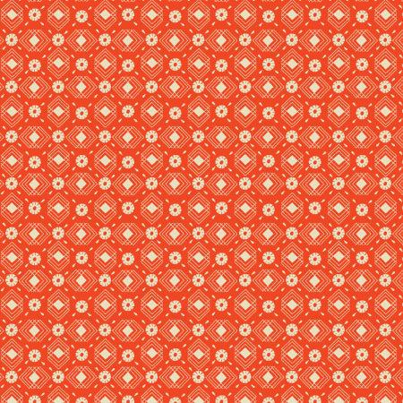 Cotton + Steel | Riverbank | Ripple | Crimson