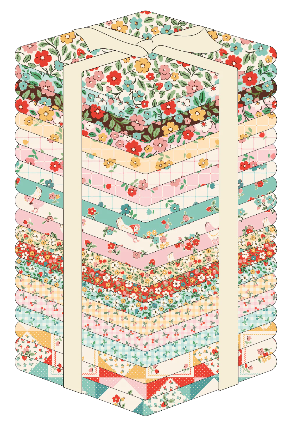 Poppie Cotton | Fat Quarter Bundle (20) | Farmhouse Fancy