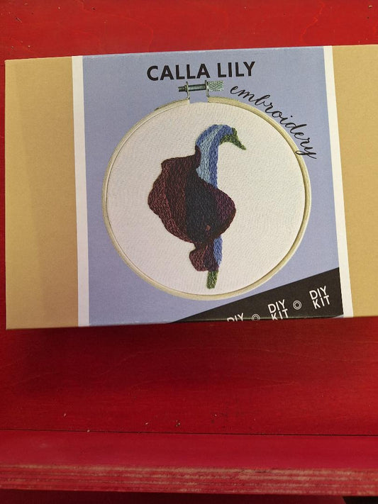 Kate Wyatt Designs | 
Embroidery kit - Calla Lily