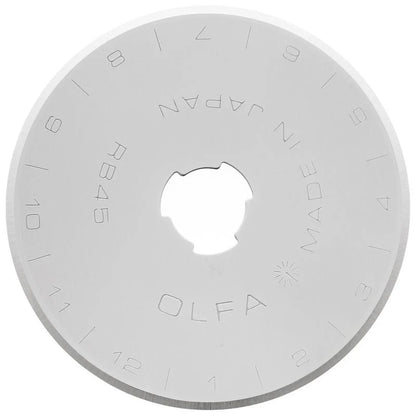 Olfa | 45mm Rotary Blade Replacement | Available in 1, 2, 5, and 10 Pack