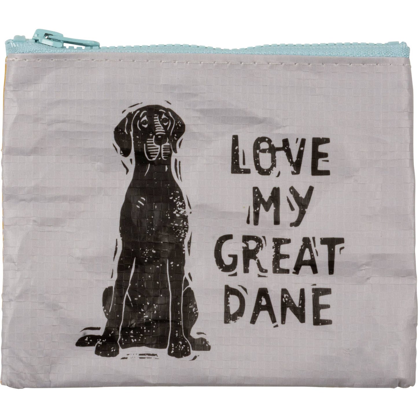 Love My Great Dane Zipper Wallet