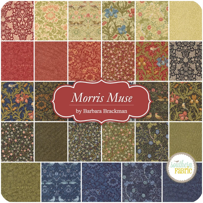 Moda | Morris Muse | Barbara Brackman | Fat Quarter Bundle | 29 Fat Quarters