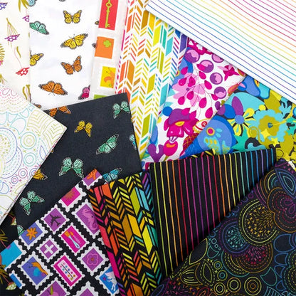 Andover | Color Wheel | Alison Glass | 10 X 10 Squares (42)