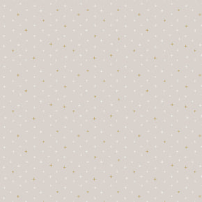 Cotton + Steel | Be Positive | Cumulus Cloud Metallic | CS108-CC21M