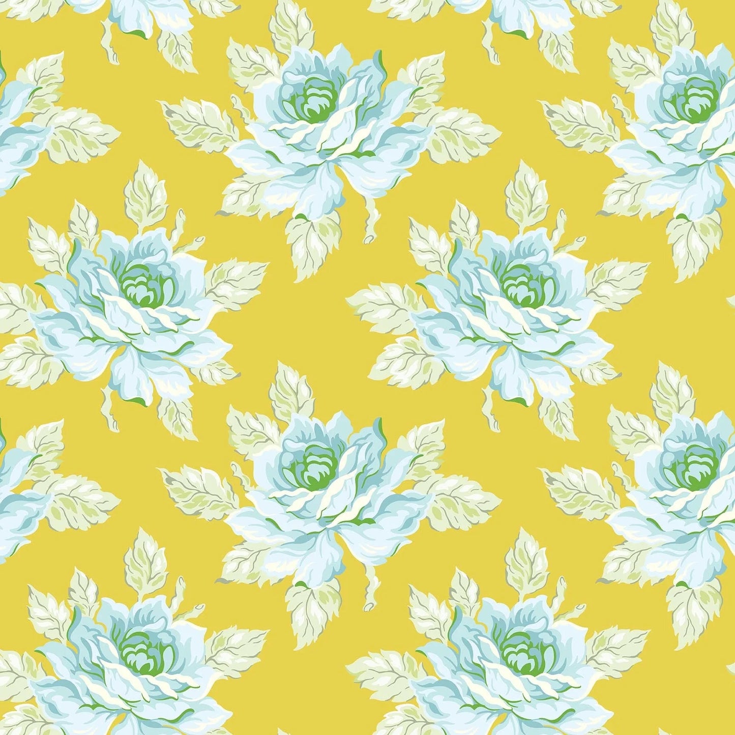 FIGO Fabrics| Daisy Crush | Hello Roses in Yellow | Heather Bailey